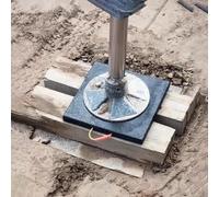 LNW Universal Leveling Pads Jack Pads for the Stability/Balance Feet, Rv Leveling for Boomlifts Out Riggers/Fire Engines/Landing Gear for Riggers