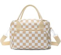Lnwwrv Men's and women's insulated lunch bags, 11.2L large insulated lunch box bag, soft and reusable, work picnic beach handbag