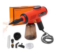 LNXGJJ Handheld Pressurized Steam Cleaner, 600ml Hands-Free Portable Steamer, Mini Multipurpose Steam Cleaner with 7 PCS Accessories, For Home|Upholstery|Car|Floor|Grout