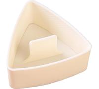 LNYMZD Beige Onigiri Mould,Large Rice Mold Musubi Maker Kit, Non Stick Rice Mould for Kid Lunch,Kitchen, Portable Ball Maker for Picnic, Home Sushi Plates