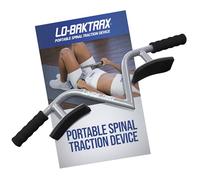 Lo-Bak TRAX by EZ-Bak Lumbar Spine Stretcher - Upper and Lower Back Stretcher for Herniated Disc & Sciatica Scoliosis - Portable Lumbar Traction Device for Spinal Decompression and Back Pain
