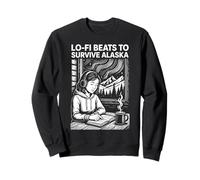 Lo Fi Beats To Survive Alaska Sweatshirt