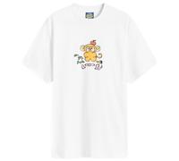 Lo-Fi Men's Art Monkey T-Shirt White