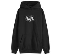 Lo-Fi Men's Broken Logo Hoodie Black