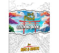 Lo-Fi Mind Coloring Book for Kids and Adults: 65 Original Study Break Coloring Book Art Drawings, Relaxing Coloring for Teens, Relieve Stress, Anxiety Coloring Pages