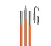 Lo-Flex Fish Rod Set, 3.7 m Klein Tools 56312,Orange