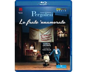 Lo Frate 'Nnamorato: Teatro G.B. Pergolesi (Biondi) DVD (2013) Willy Landin