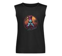 Lo Pan Retro Big Trouble in Little China John Carpenter 80's Mens Unisex Sleeveless T-Shirt Graphic Print Vests Top Black Tank Tee XL