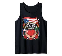 Lo Unico Mas Poderoso Que El Odio ES El Amor Puerto Rico Tank Top