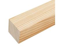 Loacea 10pcs Natural Pine Larch Wood Strips Slats, L 500/330mm Unfinished Wooden Strips for DIY Woodworking(330 X 15MM X 15MM)