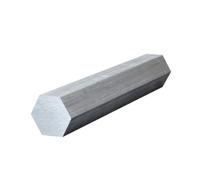 Loacea 1pc Aluminum Hex Rods 6061 Hexagonal Rod Length 4-20 Inches, Aluminum Bars Height 8-60mm Hexagonal Alloy Strip(200MM*32MM)