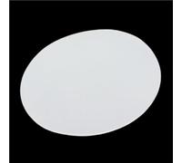 Loacea 2pcs White Round Silicone Rubber Sheets Silicone Gasket, Flat Solid Seal Gaskets High Temperature Resistant(35MM*3MM)