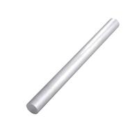 Loacea 3pcs Aluminum Bars Stock, Length 50mm 100mm Solid Round Bar Diameter 3/6/8/15-65mm Lightweight Metal Poles(25x100mm)