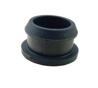 Loacea 3PCS Snap-On Silicone Rubber Seal Stoppers, 10.5/14/17/23/28/30mm Diameter Black Hole Plug Cap(11.5mm)