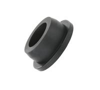 Loacea 5 Pieces Silicone Rubber Plug 6.8-12mm, Circular Black Elastic Seal Stopper for Test Tube Openings(7.3mm)