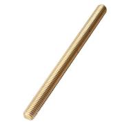 Loacea Brass Full Thread Rod M2 M2.5 M3 M4 250mm/500mm Length Male Threaded Stud Bar High Strength for DIY 1pc(M20x250mm)