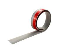 Loacea Carpet Edge Trim Floor Transition Strip Self Adhesive, 1m Laminate Cover 2inch Wide Trim Threshold Sealing Gap 1pc(Gray)