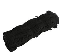 Loacea Elastic Rubber Band, White Black Flat Bands, Width 3/4/5/6/8/10mm Cloth Garment Tape 1pc(Black,5M*3MM)