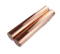 Loacea Phosphor Bronze Copper Rods 500mm Length, Easy Processing Solid Bars for Garden Electroculture 2pcs(4.5mm)