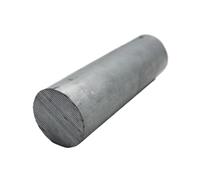Loacea Solid Aluminium Round Rod Aluminum Brazing Rods, Length 100mm * Dia 3/4/5/6/7-180/190/200mm Aluminum Pole 1pc(170mm)