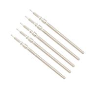 Loacea ST6 Mechanical Watches Stem Replacement Rods, Silver Winding Stem Repair Movement Parts 5Pcs