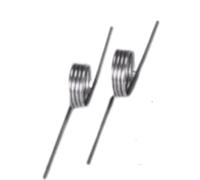 Loacea Stainless Steel Spring Wire for Mechanical Repairs, High Elasticity Left Torsion V-shaped Springs 5pcs(3 * 8MM*0)