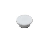 Loacea T-type Hole Cap Silicone Rubber Plug 6.8mm-30.3mm-48.5mm-68.6mm, White Round Sealing Plug 2pcs(48.5mm)