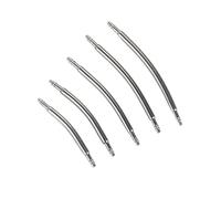 Loacea Watch Spring Bar 10PCS Curved Watch Strap Links Pins Diameter 1.8mm .5mm, 316L Stainless Steel Spring Bars(1.5MM*18MM)