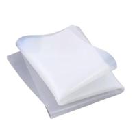 Loacea White Silicone Rubber Sheets, Shock-Proof Silica Gel Pad 100mm Square Kitchen Countertop Protector 1 piece(5mm)