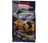 Loacker Chocolate Quadratini Wafer Biscuits 125 g (Pack of 6)