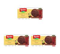 Loacker Dark Tortina Wafers, 125 g (Pack of 3)