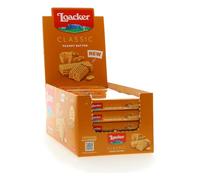 Loacker - Peanut Butter Wafers Case, 25 x 45g