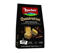 Loacker Dark Chocolate Quadratini Wafer Biscuits 125 g