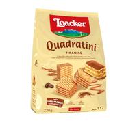 Loacker - Quadratini Tiramisu Wafers, 220g