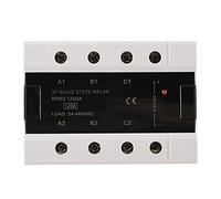 Load 24 480VAC Three Phase Solid State Relay professional 100A Solid State Relay for AC Voltage Control Electrical(BRM3 120DA)