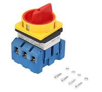 Load Breaker Switch, 3 Pole 3 Phase 3NO 2 Position Cam On/Off Power Switch (80A)