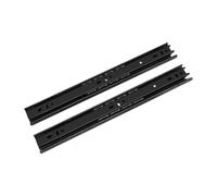 Load Capacity Buffered Close Slide Rails Pair Providing Safe Anti Slam Closing for Family Friendly Environments 2pcs Quiet Slides