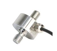 Load Cell, 50KG 500KG Thread Rod Small Size Membrane Box Load Cell Flat Force Sensor Mini Capsule Transducer Compression Tension(50KG)