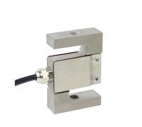 Load Cell, Hanging Crane Scales Weighing High Precision Stainless Steel Beam Pull Force Compression Tension Weight Sensor S Type Load Cell,Anti-Fatigue(0-5T)