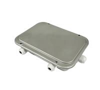 Load Cell Junction Box IP67 Stainless Steel Multi-Wire Signal Summary Connection Box for Measuring Force and Weighing Sensors(TDC-01)