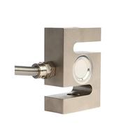 Load Cell, Press Pull Force Sensor S Type Load Cell High Accuracy Tension Compression 100kg 1000N 5ton 50kN Weighing Sensors,Anti-Fatigue(0-100kg)