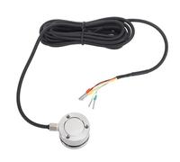 Load Cell Sensor 0-2T Flat Membrane Box Force Pressure Tester for Weight Measurement, Stainless Steel Construction, 5-15V Operating Voltage, Industrial Force Sensor for Testing