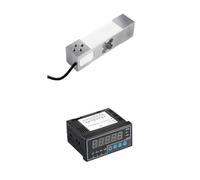 Load Cell Sensor with 5 Digital Indicator Display Compression and Tension Sensor 100KG 200KG 350KG