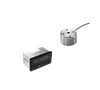 Load Cell Sensor with Indicator Display Test Compression Force Weight Pressure Output 0-10V 4-20mA Supply 100-240V/AC Weighing Mini Load Cell Sensor(0-100KG Indicator)