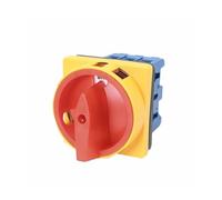 Load circuit breaker switch AC 660V 32A 6 Terminals 3 Poles 3 Phases 3NO 2 Positions On-Off Rotary Cam Changeover Switch IDGTTLDF