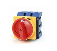 Load circuit breaker switch AC Ui 660V Ith 80A ON/OFF 2 Position 3 Poles 3 Phases 3NO Rotary Cam Changeover Switch IDGTTLDF