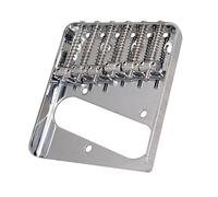 Load Guitar Bridge 6 Saddle Bridge String Behind The Bottom For Electric Guitar Replacement Guitar Accessories Parts