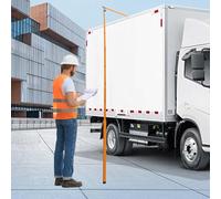 Load Height Measuring Stick, Telescopic Truck Height Measuring Stick With Carrying Bag And Adjustable Pole, Non-Conductive Accurately Measures Stick For Trucks Lorry Trailer Caravan