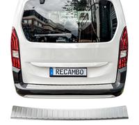 Load sill guard matt stainless steel suitable for Opel Combo E | year from 2018>
