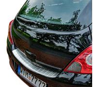 Load sill guard matt stainless steel suitable for Opel Corsa D | 2006-2014 + ...